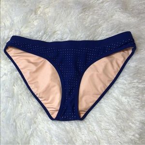Navy Blue Fabletics Valentina Midi Bikini Bottom S